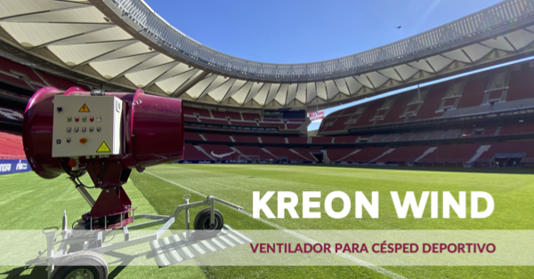 Lee más sobre el artículo KREON Turf Solutions presenta el ventilador para césped más moderno del mercado