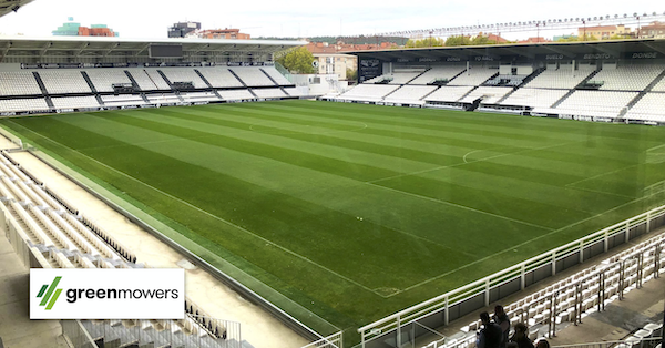 Lee más sobre el artículo Jornada de Green Mowers en el Estadio Municipal El Plantío (Burgos)